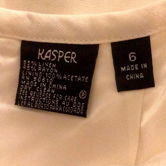 KASPER 3-piece suit in white NWT - Picture 7 of 7